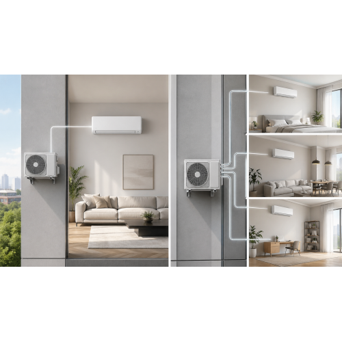 Отличия мульти-сплит-системы от сплит-системы