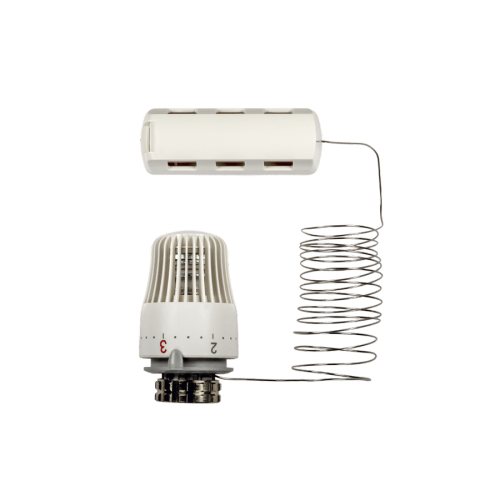 Термоэлемент TR 86 с выносным датчиком температуры для клапанов TR-N/TR-G Ридан 013G7086R