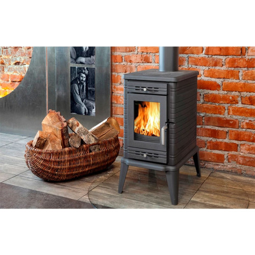 Печь-камин чугунная Kratki KOZA/K10/150 10 кВт