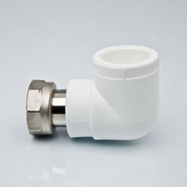 Угольник с накидной гайкой Tebo D20 x 3/4"