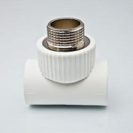 Тройник комбинированный (нар.р.) Tebo D20 x 1/2"