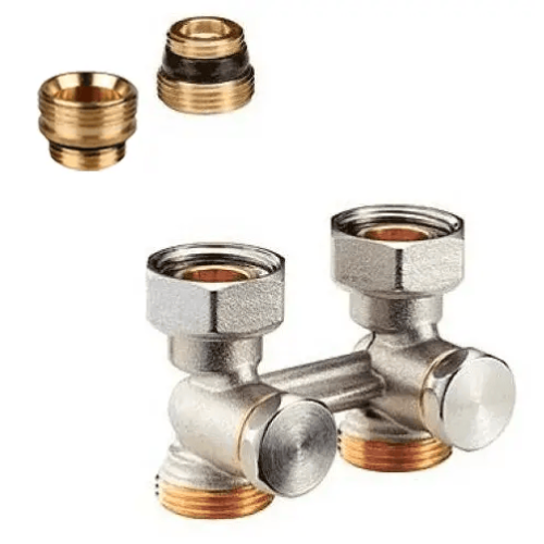 Узел нижнего подключения для двухтрубной системы прямой, Giacomini арт. R387X012