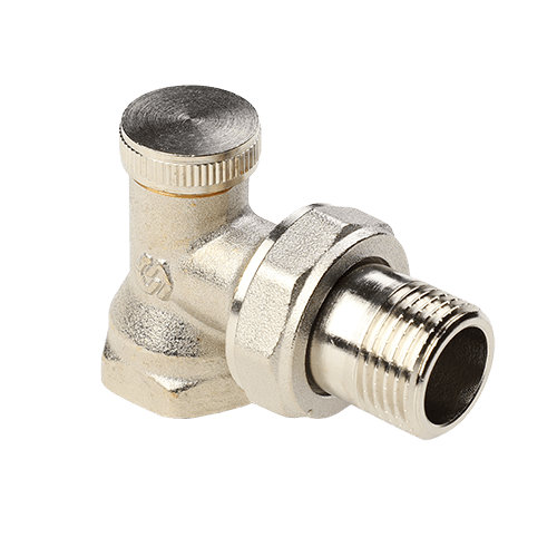 Клапан настроечный угловой MVI 1/2" резьба внутренняя/наружная