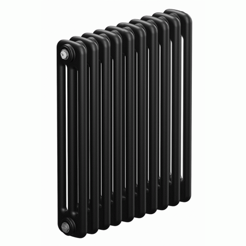 Трубчатый радиатор Rifar Tubog 3057 10 секций цвет антрацит нижнее подключение