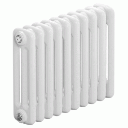 Трубчатый радиатор Rifar Tubog 3037 10 секций цвет белый боковое подключение