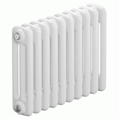 Трубчатый радиатор Rifar Tubog 3037 10 секций цвет белый боковое подключение