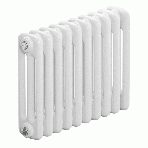 Трубчатый радиатор Rifar Tubog 3037 10 секций цвет белый нижнее подключение