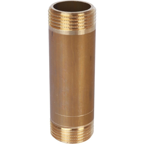 Удлинитель латунный резьбовой Stout - 1" НР-НР длина 100 мм