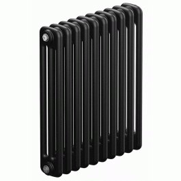 Трубчатый радиатор Rifar Tubog 3057 10 секций цвет антрацит боковое подключение