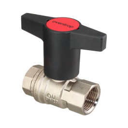 Кран шаровый Oventrop Optibal 1" BР/BР c высокой Т-ручкой (арт.1077108)