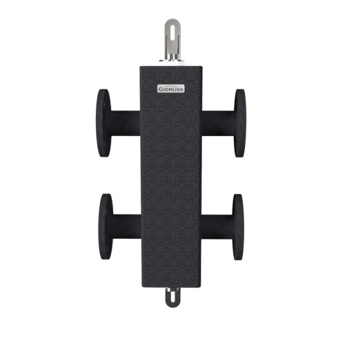 Гидрострелка стальная Gidruss GR-250-50F до 250 кВт ДУ 50