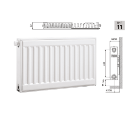Радиатор стальной панельный Prado Universal Тип 11 (500x800 мм)