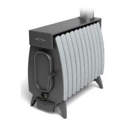 Отопительная печь ТМФ Огонь Батарея-11 лайт антрацит серый металлик