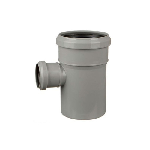 Тройник канализационный Sinikon Standart 110х50 мм 87º