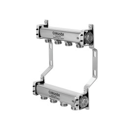 Коллектор нержавеющий Hoobs 1"x 3/4" 9 выходов без регулировки