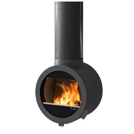 Печь-камин Nordpeis Me Ceiling без боковых стёкол с креплением к потолку