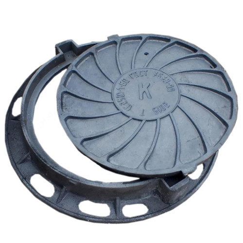 Люк чугун канализационный (К)Т Тяжелый С250 Т(С250)-1-60 ГОСТ 3634-2019 Н=100мм