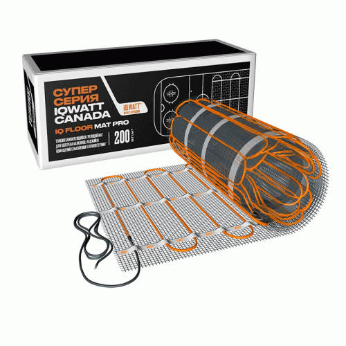 Нагревательный мат самоклеящийся iQ FLOOR MAT PRO 5.0 м²