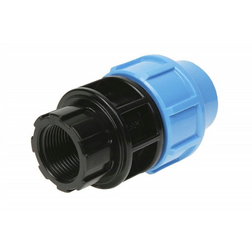 Муфта Джилекс 25x3/4" с внутренней резьбой для труб ПНД