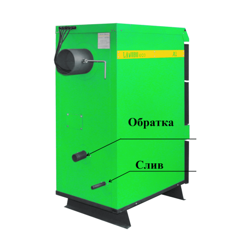 Котел твердотопливный Lavoro Eco XL 16