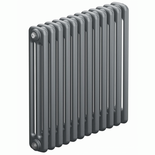 Трубчатый радиатор Rifar Tubog 3057 12 секций цвет титан боковое подключение