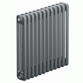 Трубчатый радиатор Rifar Tubog 3057 12 секций цвет титан нижнее подключение