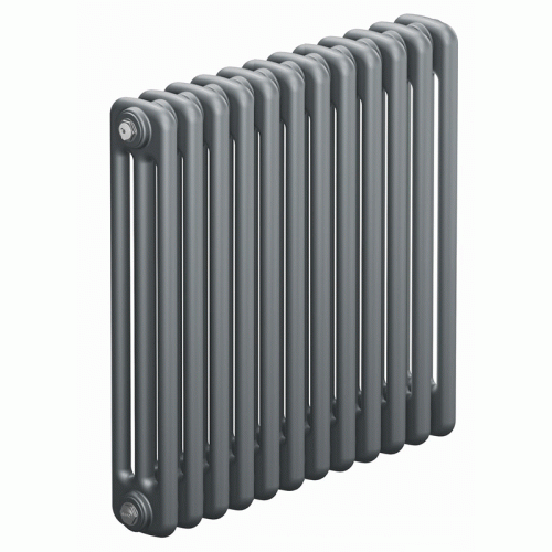 Трубчатый радиатор Rifar Tubog 3057 12 секций цвет титан нижнее подключение