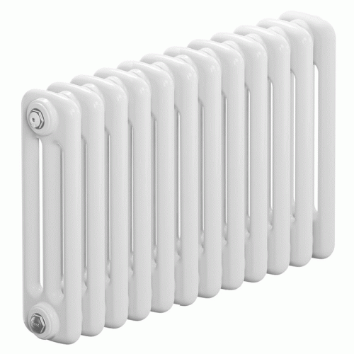 Трубчатый радиатор Rifar Tubog 3037 12 секций цвет белый нижнее подключение