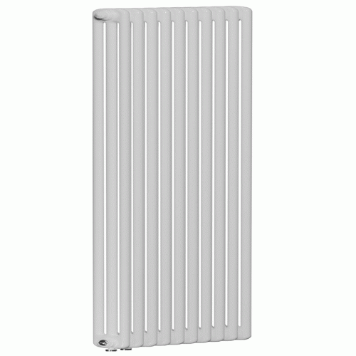 Трубчатый радиатор Rifar Tubog 3180 12 секций цвет белый нижнее подключение