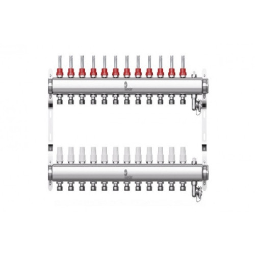 Коллектор с расходомерами Wester W902 1"x3/4" 12 контуров
