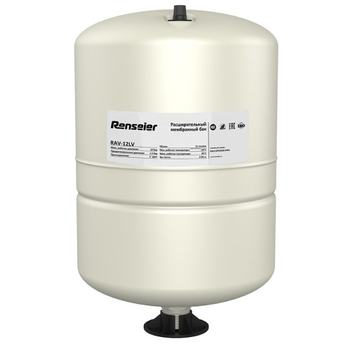 Гидроаккумулятор Renseier RAV-12LV вертикальный