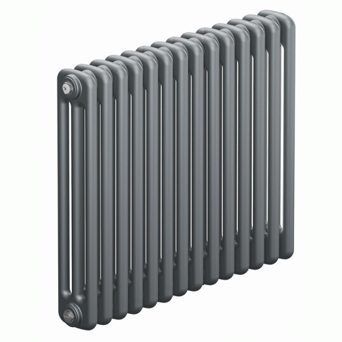 Трубчатый радиатор Rifar Tubog 3057 14 секций цвет титан нижнее подключение