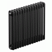 Трубчатый радиатор Rifar Tubog 3057 14 секций цвет антрацит нижнее подключение