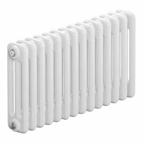 Трубчатый радиатор Rifar Tubog 3037 14 секций цвет белый боковое подключение