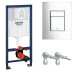 Инсталляция Grohe Rapid SL 38772001 для подвесного унитаза с кнопкой Skate Cosmopolitan