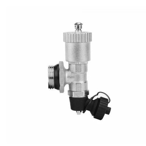 Концевая группа Varmega 1" с дренажным вентилем и автоматическим воздухоотводчиком