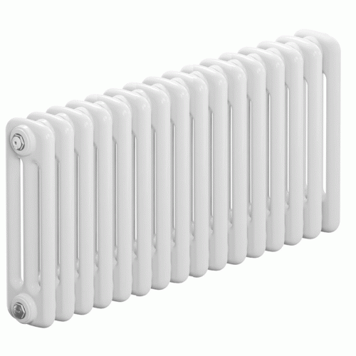 Трубчатый радиатор Rifar Tubog 3037 16 секций цвет белый нижнее подключение