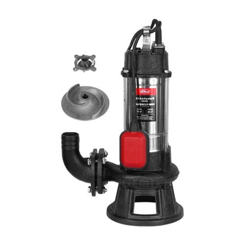 Насос Фекальный Jemix SUPERCUT-1800 с режущим ножом-Гриндер