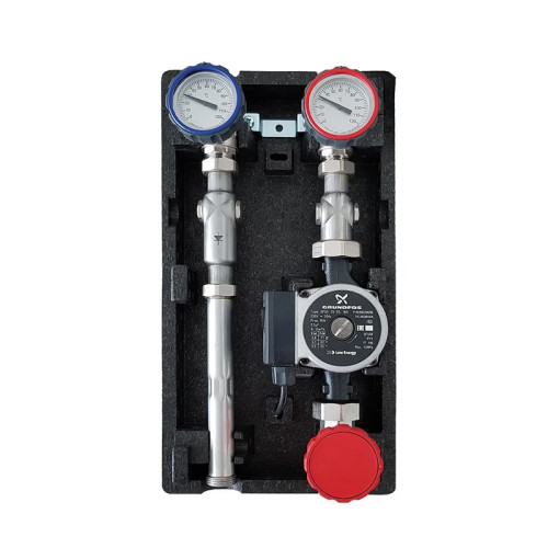 Насосная группа прямая Hansa UK-32 80кВт со смесителем, без насоса