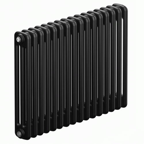 Трубчатый радиатор Rifar Tubog 3057 16 секций цвет антрацит боковое подключение