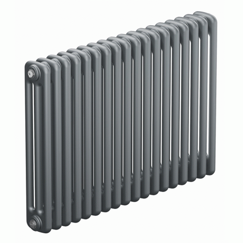 Трубчатый радиатор Rifar Tubog 3057 18 секций цвет титан нижнее подключение