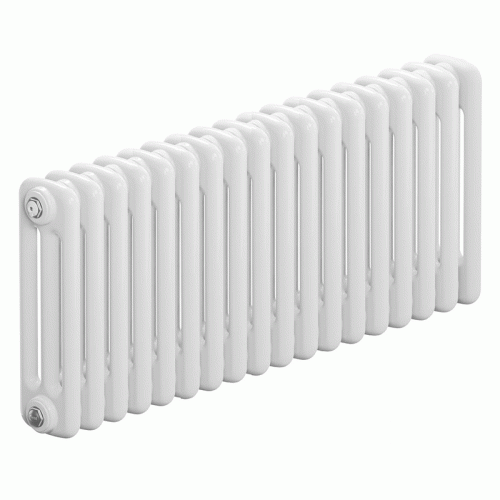 Трубчатый радиатор Rifar Tubog 3037 18 секций цвет белый нижнее подключение