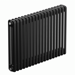Трубчатый радиатор Rifar Tubog 3057 18 секций цвет антрацит боковое подключение