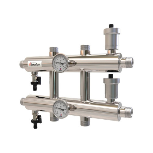 Коллектор из нержавейки без гидрострелки 85 кВт ПроксиТерм GK 32-3