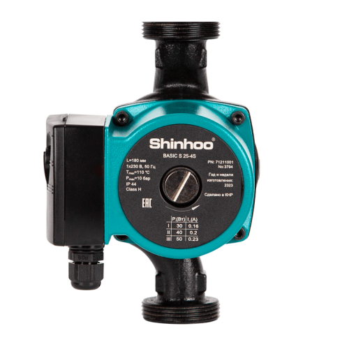 Циркуляционный насос Shinhoo Basic S 25-4S
