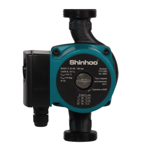 Циркуляционный насос Shinhoo Basic S 25-6S