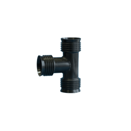 Тройник для колодца дренажного Ø315×315×90° Политэк