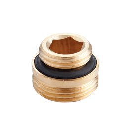 Переходник с прокладкой 1/2"*3/4" (под конус, для узлов вентильного типа) арт. TR.430.0405