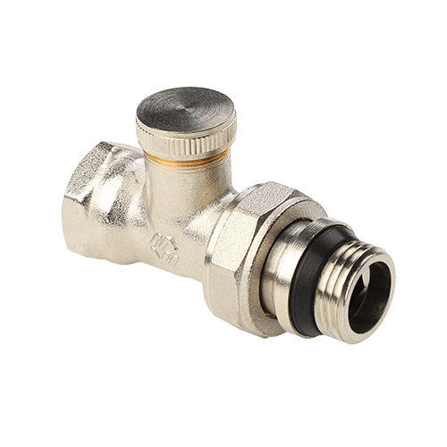 Клапан настроечный прямой MVI 1/2" резьба внутренняя/наружная с уплотняющим кольцом