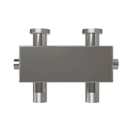 Гидроразделитель из нержавейки ПроксиТерм GS 25 Expert 65 кВт в теплоизоляции